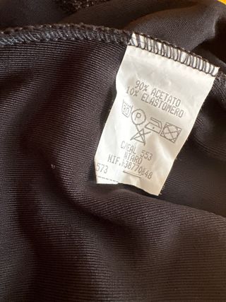 Mono fiesta mujer negro y plateado