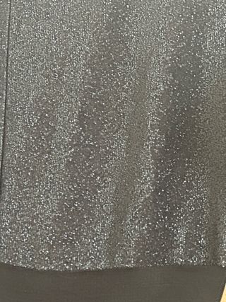 Mono fiesta mujer negro y plateado