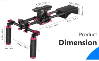Neewer Rig Cámara con Agarre Doble