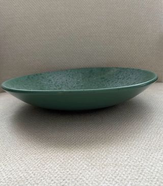 Peça decorativa em cerâmica verde