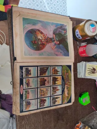 Álbum de cromos Suchard.unos 200. Cromos ilustrado