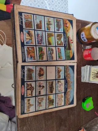 Álbum de cromos Suchard.unos 200. Cromos ilustrado