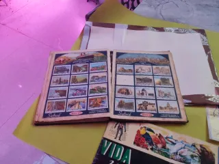 Álbum de cromos Suchard.unos 200. Cromos ilustrado