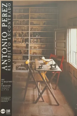 Cartel serigráfico Fundación Antonio Pérez