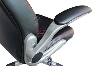 Sedia Gaming Reclinabile con Braccioli Nera 125 cm