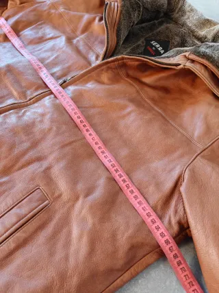 Cazadora Aviador Piel Forro Desmontable XXL