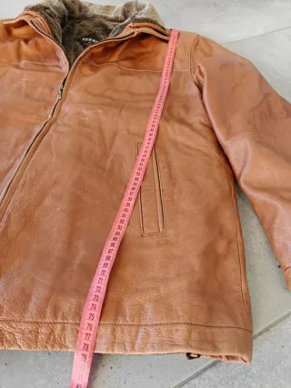 Cazadora Aviador Piel Forro Desmontable XXL