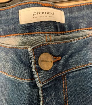 Jeans flare Promod azul como nuevos