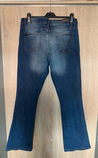 Jeans flare Promod azul como nuevos