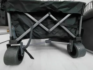 Carro de transporte plegable negro especial Niños