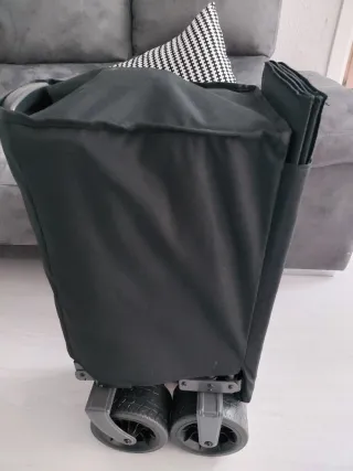 Carro de transporte plegable negro especial Niños