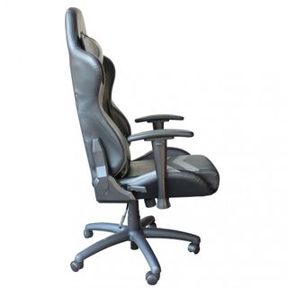 Sedia Gaming Ergonomica Regolabile Grigia 129 cm