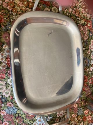 Juego Acero Inox Cafetería Bandeja