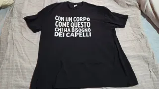 T-shirt scritta divertente XXL Nuova