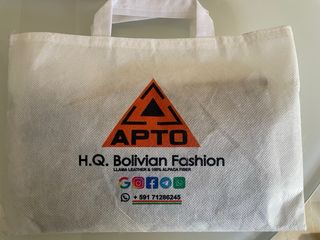 Cartera de piel genuina de llama APTO