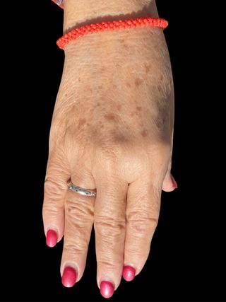 Bracciale naturale intessuto a mano