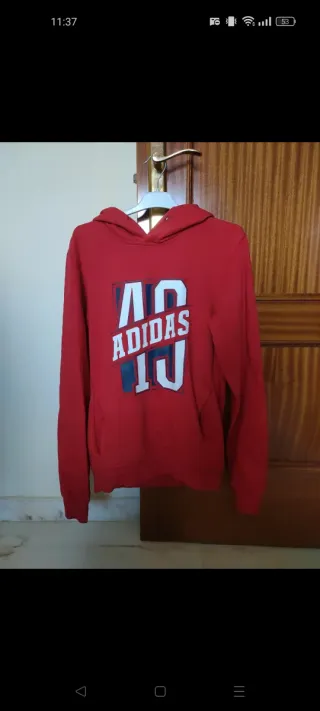 Sudadera Adidas Roja