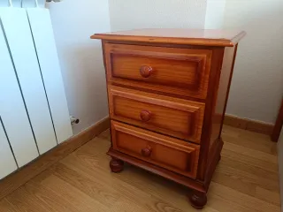 Estantería madera pino 3 baldas