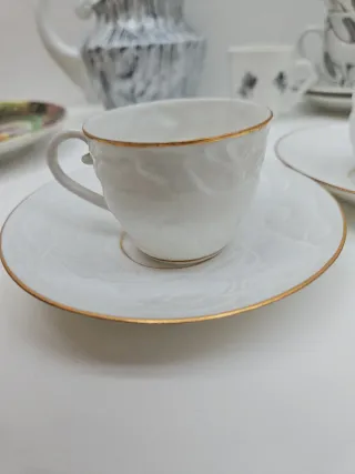 Juego de dos tazas castro sargadelos caballos