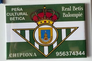 Imán Real Betis Balompié Chipiona