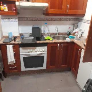 Muebles de Cocina Madera y Metal