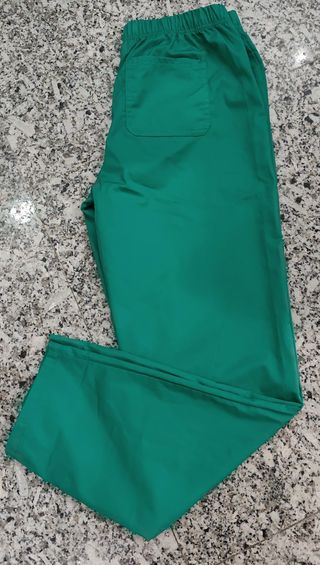 Pantalón sanitario verde talla 2XL