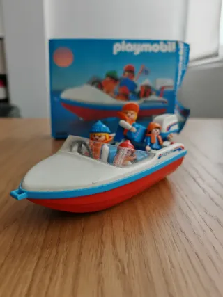 Playmobil 3142 Barco con Figuras