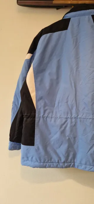 Chaqueta de Nieve Azul y Negra