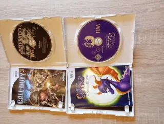 Pack 2 Juegos Wii: Spyro, Call of Duty