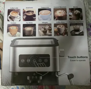 Cafetera semi eléctrica