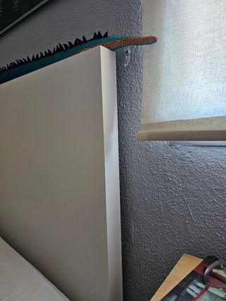 Malm ikea cabecero blanco 90cm