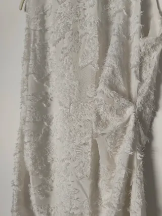 Vestido blanco boda invitada ceremonia