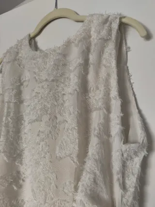 Vestido blanco boda invitada ceremonia