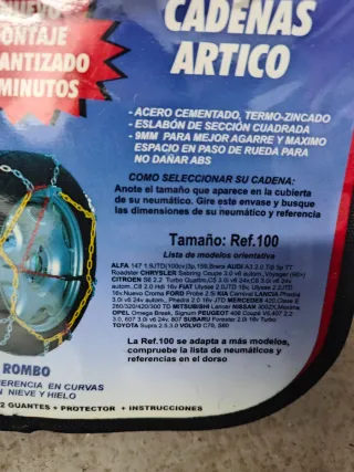 Cadenas de Nieve Artico Ref. 100