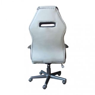 Sedia Gaming Reclinabile Braccioli Grigio Chiaro