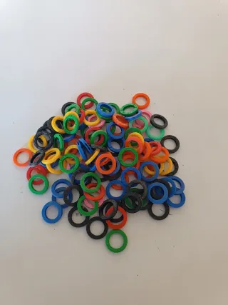 Cubiertas de goma para llaves 100 unidades