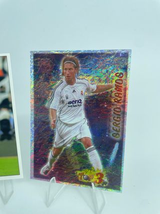 2 x Sergio Ramos Real Madrid Fichas Mundicromo 07
