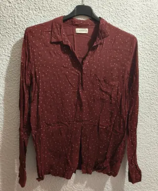 Camisa Pull and Bear Estampada Talla L