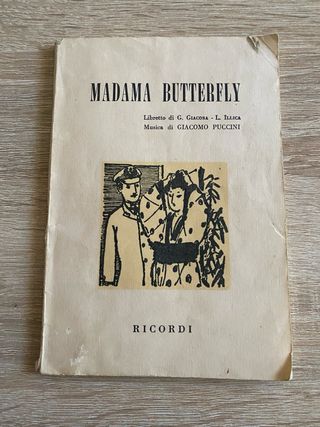 Libretto della Madama Butterfly di Puccini