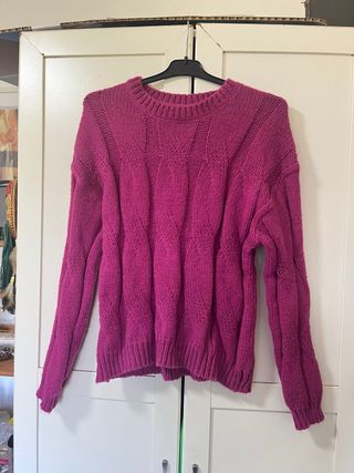 Jersey buganvilla tejido