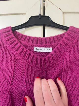 Jersey buganvilla tejido