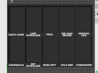 Expositor Kinder Joy Star Wars