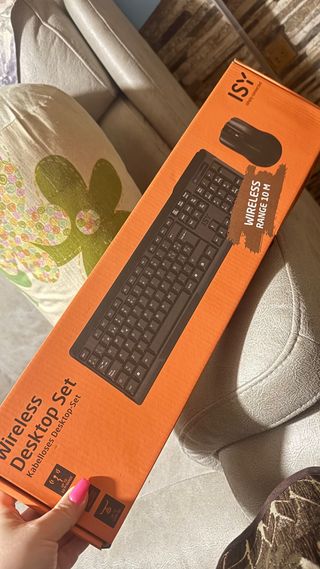 Teclado y Ratón Inalámbrico ISY