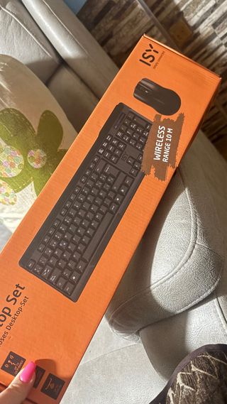 Teclado y Ratón Inalámbrico ISY