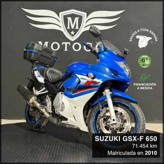 SUZUKI GSX-F 650 - 2010, 71.454km y 1 AÑO GARANTÍA