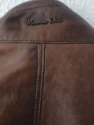 Cazadora Piel Marrón Caballero Auténtica