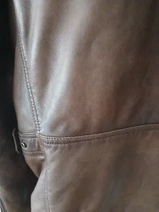 Cazadora Piel Marrón Caballero Auténtica