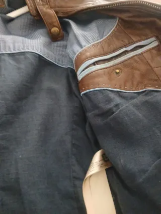 Cazadora Piel Marrón Caballero Auténtica