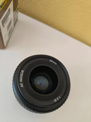 Objetivo Nikon AF Nikkor 35mm f/2D+Filtro Hoya Pro