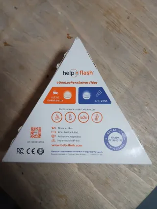 Baliza de emergencia LED. No geolocalizada.